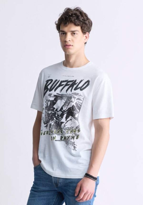 Tang Men's Short-Sleeve Graphic T-Shirt. White - BM24467