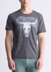 Tilton Men's Short-Sleeved Graphic T-Shirt. Charcoal - BM24473