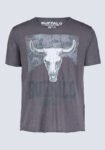 Tilton Men's Short-Sleeved Graphic T-Shirt. Charcoal - BM24473