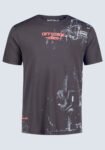 Toledo Men's Buffalo Graphic Print Crewneck T-shirt. Grey - BM24480