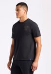 Tonder Men's Graphic T-Shirt with Eagle Print. Black - BM24634