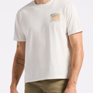 Tinglev Men's Graphic T-Shirt with Tequila Print. Milk - BM24636