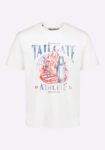 Tailgate Men's Graphic T-Shirt with BBQ Print. Milk - BM24640