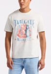 Tailgate Men's Graphic T-Shirt with BBQ Print. Milk - BM24640