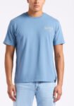 Tuffalo Men's Graphic T-Shirt with Buffalo Print. Coronet Blue - BM24644