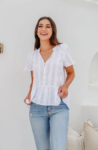 Bella Blouse - White