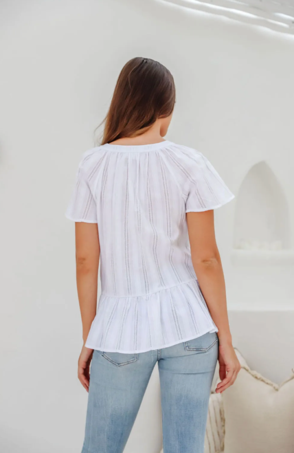 Bella Blouse - White